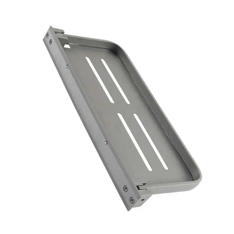 ชั้นวางของแบบพับได้ ABIB -RV ประหยัดพื้นที่ ชั้นวางของติดผนังอะลูมิเนียม ชั้นวางของแบบลอยตัวสำหรับรถบ้าน ติดตั้งง่าย อุปกรณ์เสริมสำหรับรถยนต์