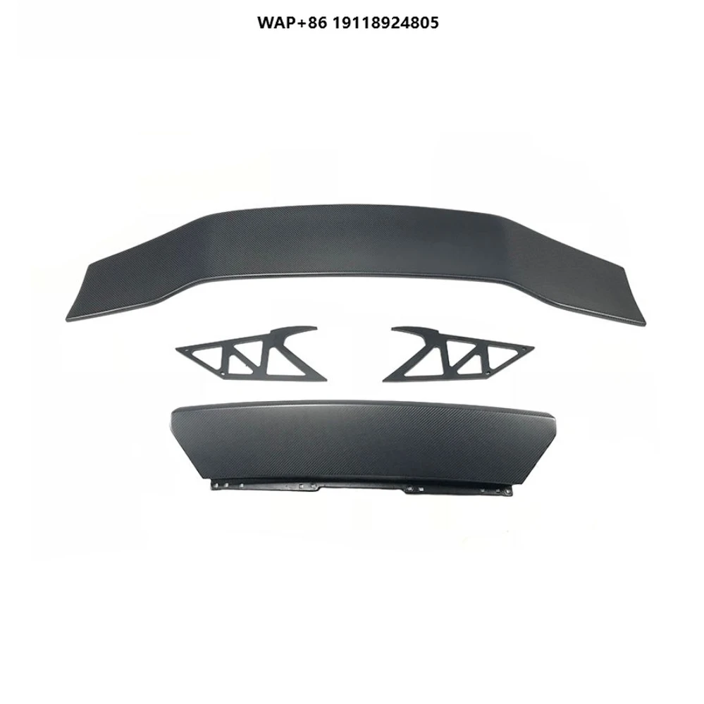 

High Quality DMC Style Dry Carbon Fiber Auto Parts Rear Wing for Lambo Huracan LP580 LP610 Rear Spoiler 2014-2018