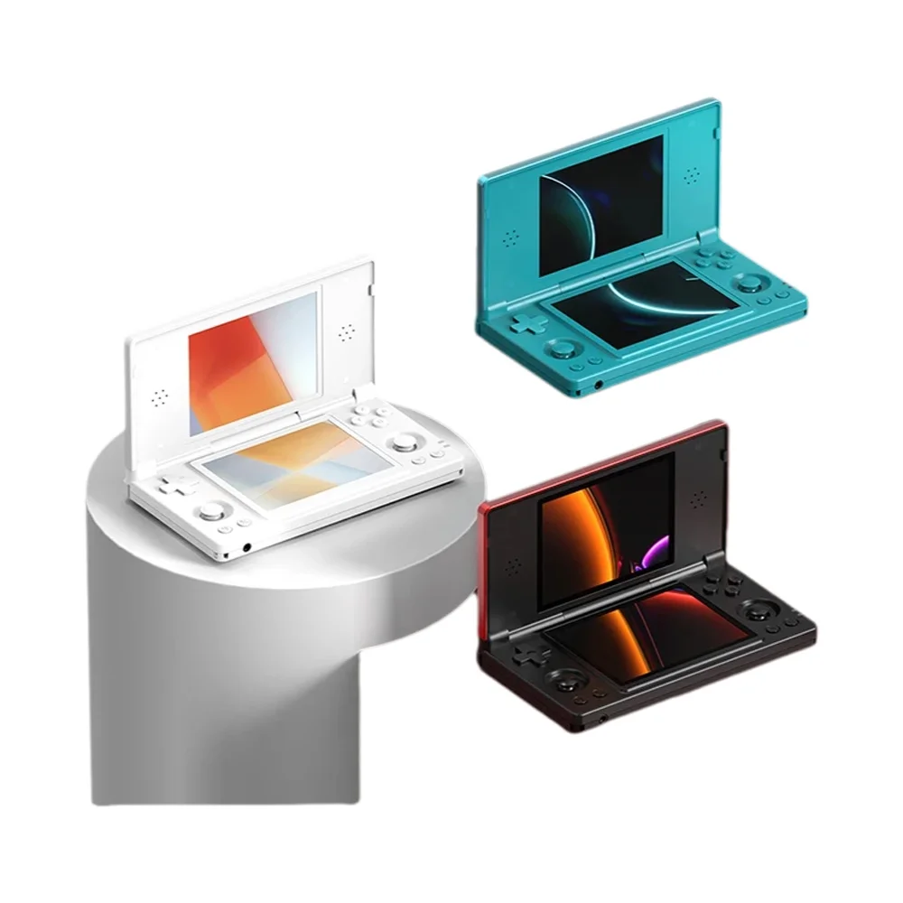 Anbernic RG DS Handheld Game Console 4" IPS Dual Screen Android 4000mAh Flip Video Games Player Supports RixelHK Wifi Streaming