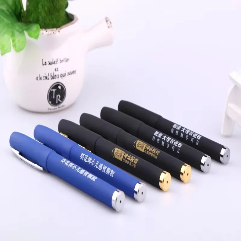 

1000piece/lot Office Supplies Advertising pen promotional gifts can be printed LOGO gel pen