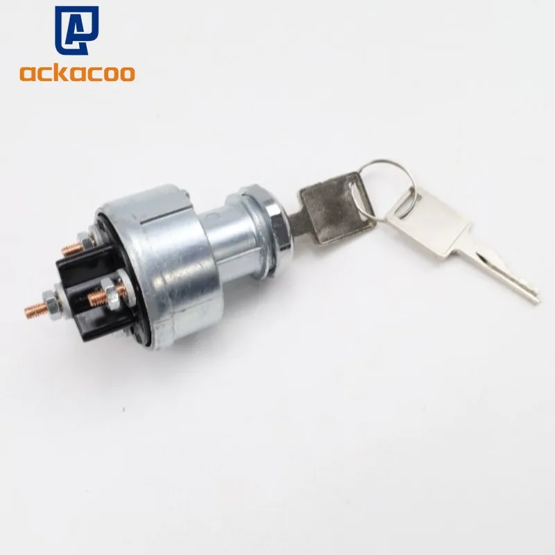 

6665606 Ignition Switch W/ Keys MG641833 91033317 for Bobcat Skid Steer Loaders 763 773 843 853 863 864 873 310 313 320 322 323