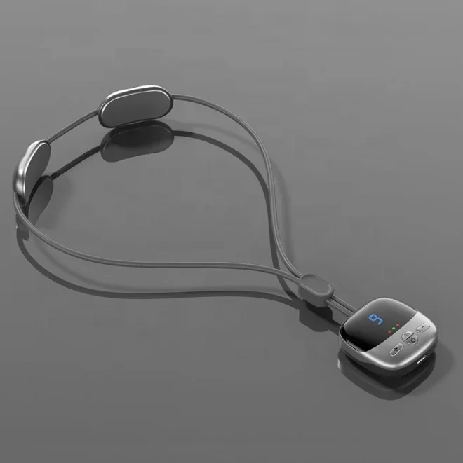 Therapy Pulse Hot Compress Neck protection Mini Portable Neck Massager for Home Use Fast delivery