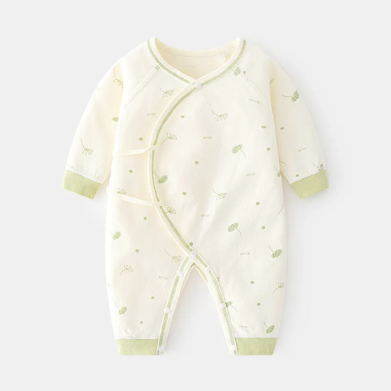 

Newborn Clothes Cotton Clothes For Baby Solid Color Bodysuits & One-pieces Autumn& Winter Infant Jumpsuits