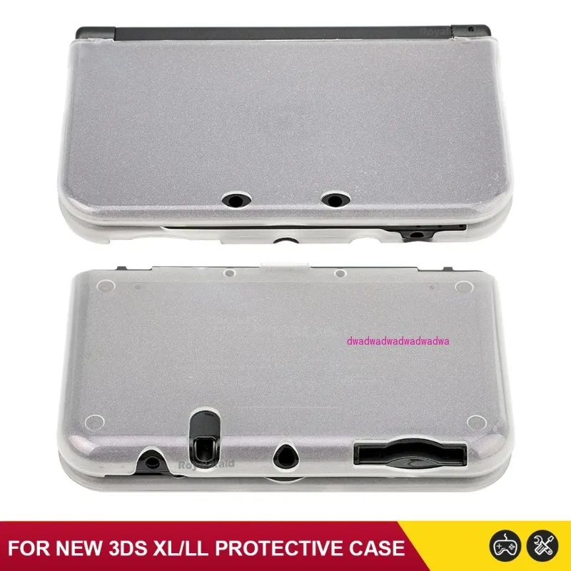 For New 3DS XL /LL Top & Buttom Protective CaseGlitter Color Soft TPU for New 3DS LL XL Host Protector Skin Silicone Cover Shell