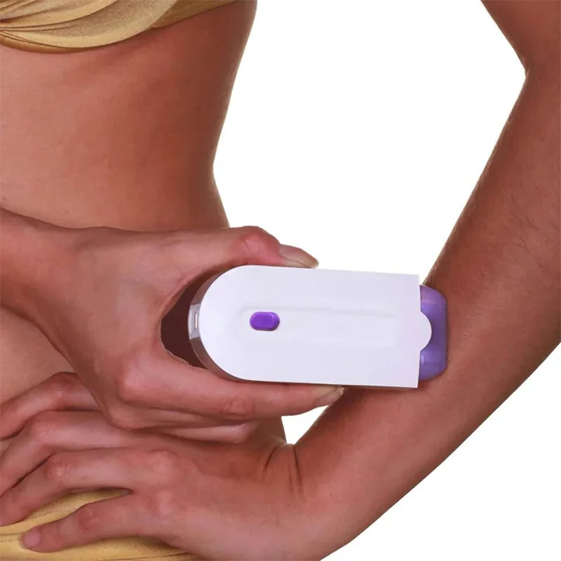 Professional Painless Hair Removal Kit Laser Touch Epilator Usb Rechargeable Body Face Leg Bikini Remove Depilador Shaver view 4