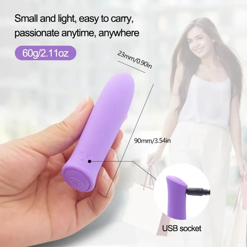 Luxe Mini Bullet Vibrator voor Vrouwen Seksspeeltjes G-spot Clitoris Stimulator Vrouwelijke Maturbator Vagina Trillingen Volwassen Erotisch Speelgoed