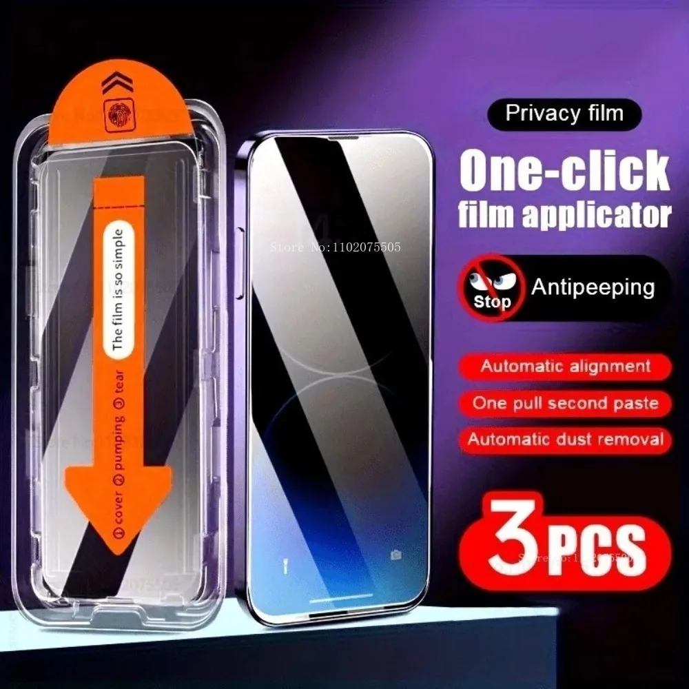 3Pcs HD/Anti-Spy Tempered Glass for OnePlus Nord 5 Privacy Protective for OnePlus Nord CE5 Simple Installation Glass