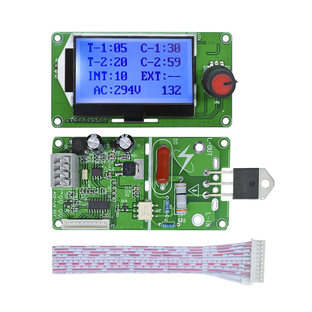 40A/100A LCD dual-pulse spot welder, 18650 lithium-ion battery spot welder kit, suitable for welding equipment etc.