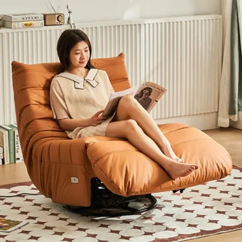 전기 디자이너 느긋한 소파 모던 북유럽 개별 라운지 소파 바닥 리클라이닝, Divani Da Soggiorno 거실 가구 