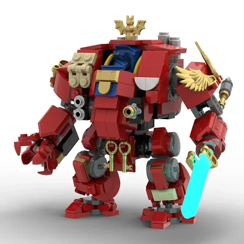 Moc Bouwstenen Hamer Battle Mech Collectie Technologie Modulaire Blokken Populaire Games DIY Sets II Model Cadeau Kerstspeelgoed