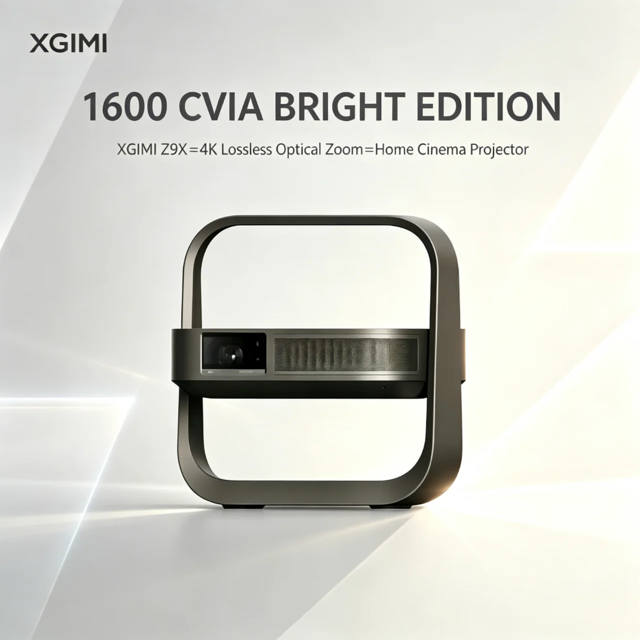XGIMI Z9X High Brightness 4K1600 CVIA Ultra Bright Band Optical Zoom Tri Color Laser Home Projector