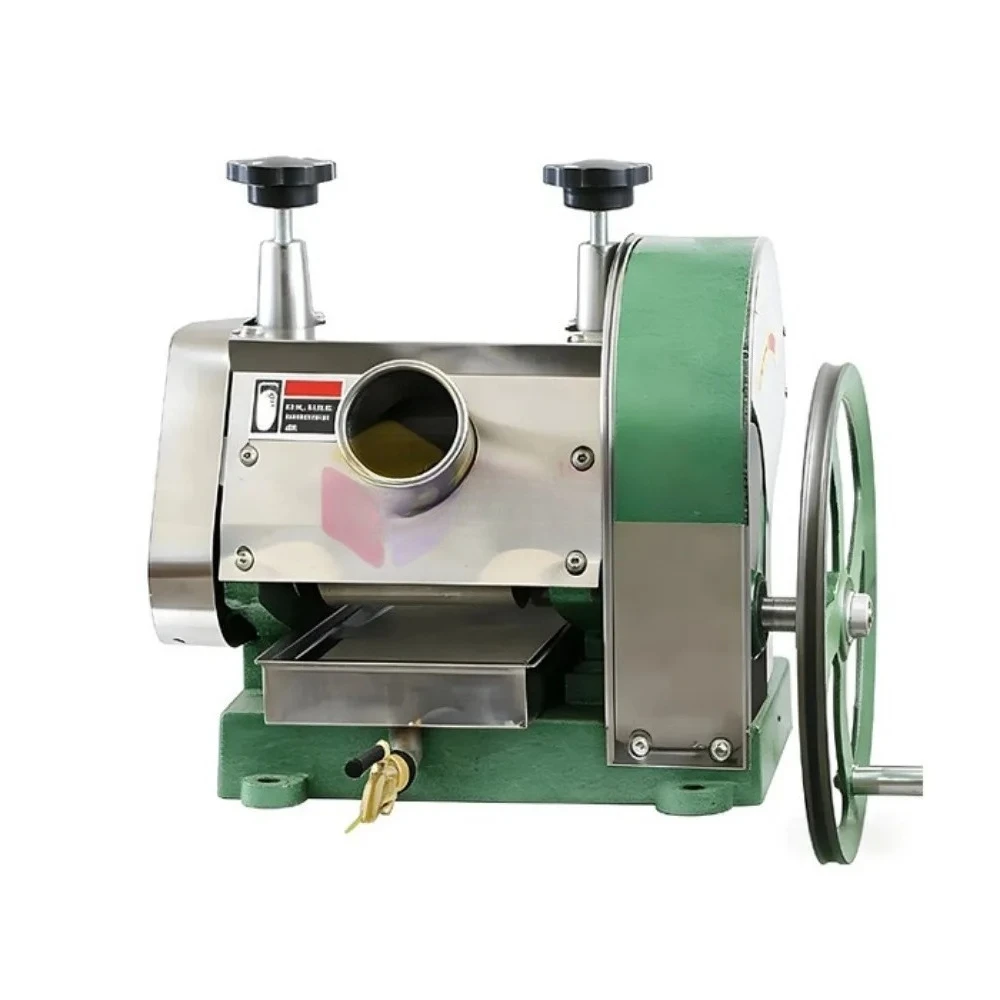 Stainless Steel Sugarcane Juicer Machine Manual Handwheel Sugar Cane Press Extractor Squeezer
