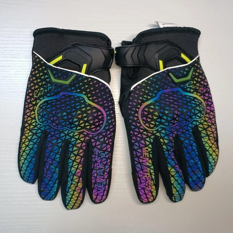 VEMAR Winter Short Motorcycle Gloves Waterproof Warm Windproof Protective Gear for Men Women Motorbike Riding Gloves