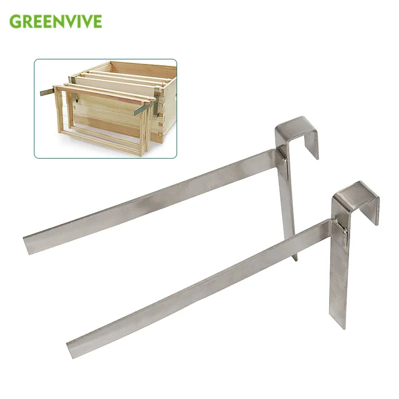 1 Pair Beehive Frame Holder Perch Bracket Bee Hive Perch Side Tools Beekeepings Shelf Special Support Bee Hive Frame Grip Tool