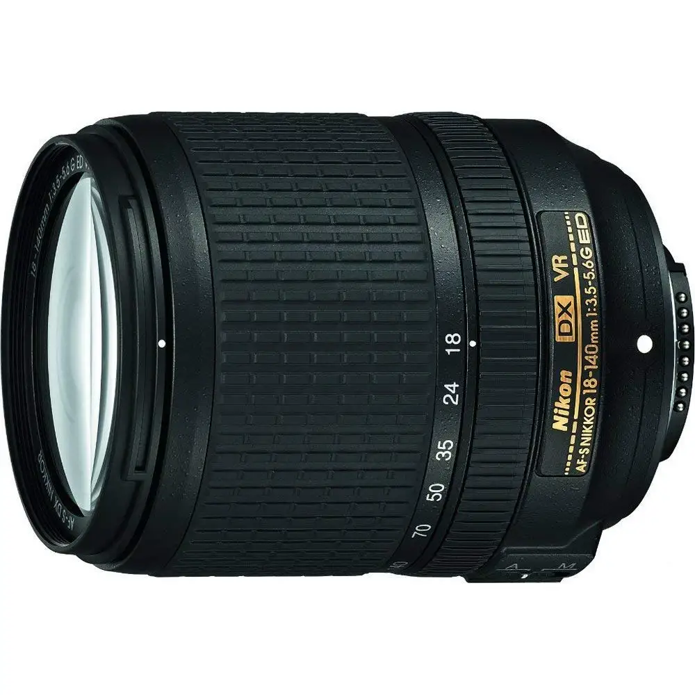 Nikon AF-S DX NIKKOR 18-140mm f/3.5-5.6G ED VR Lens For Nikon SLR Cameras