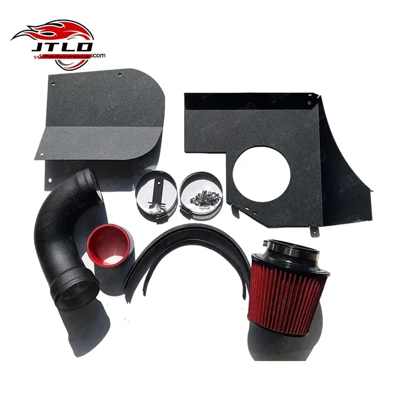 INT-BM 005 New Turbo Cold Shield Air Intake Filter Kit Exhaust System for BMW B48 2.0L 230i 320i 330i 420i 430i