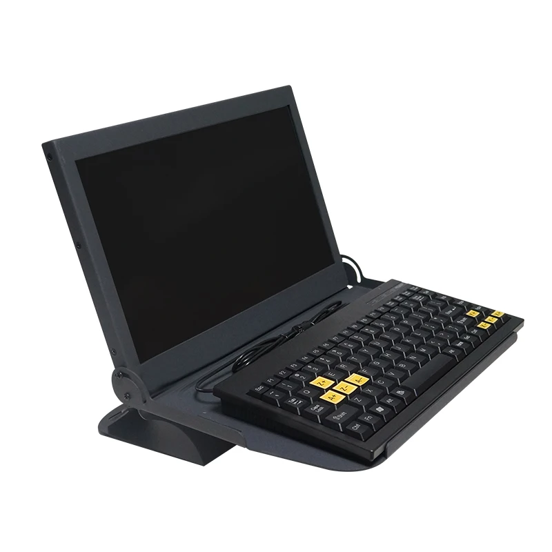 LY Industrial CNC Computer 14 Inch Touch Screen with RS232 Serial Port Preloaded Mach3 Software Windows XP System DC 12V 60W