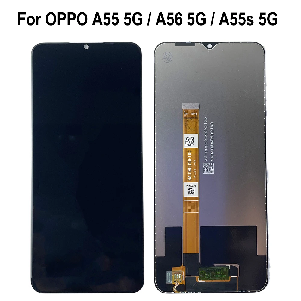 LCD Display Touch Screen Digitizer Assembly For OPPO A55 5G / A56