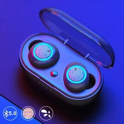 Y50 Tws auricolari Bluetooth auricolare Bluetooth Wireless all'ingrosso vivavoce Display a Led cuffie Gamer cuffie auricolari y50