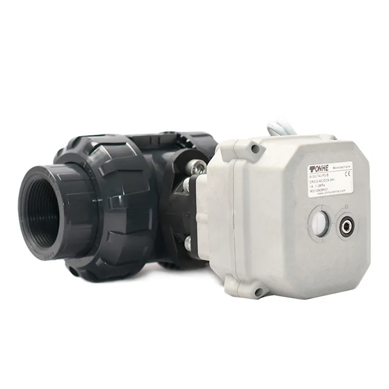 

Through Flow A150-M40-P2-C 1 1/2 "DN40 40mm UPVC NPT DC24v Modbus RTU 485 baud Rate: 9600 Proportional Control Valve