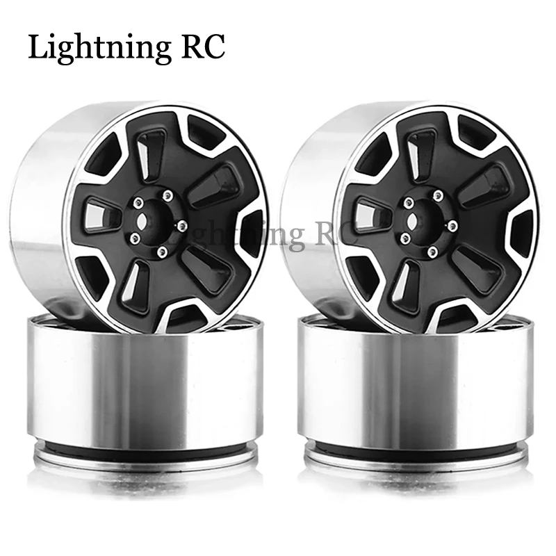 

4 шт. сверхмощный 2,2 ''Beadlock ступица обода колеса замена для Axial SCX10 Wraith каприа RR10 RBX10 TRAX4 1/10 автомобильный пульт дистанционного управления