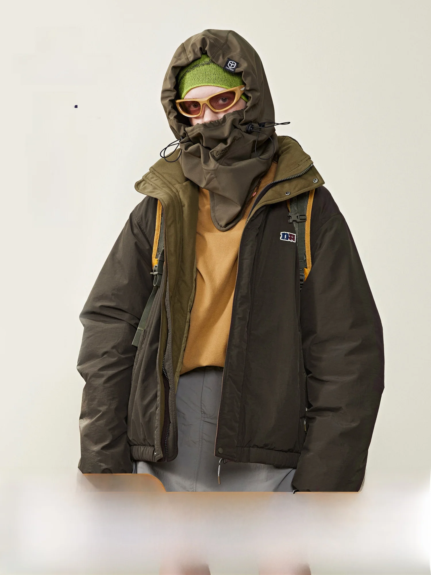 

Легкая хлопковая куртка Nome для активного отдыха, осенне-зимняя, с воротником-стойкой, теплая, со встроенной хлопковой подкладкой, для мужчин и молодежи