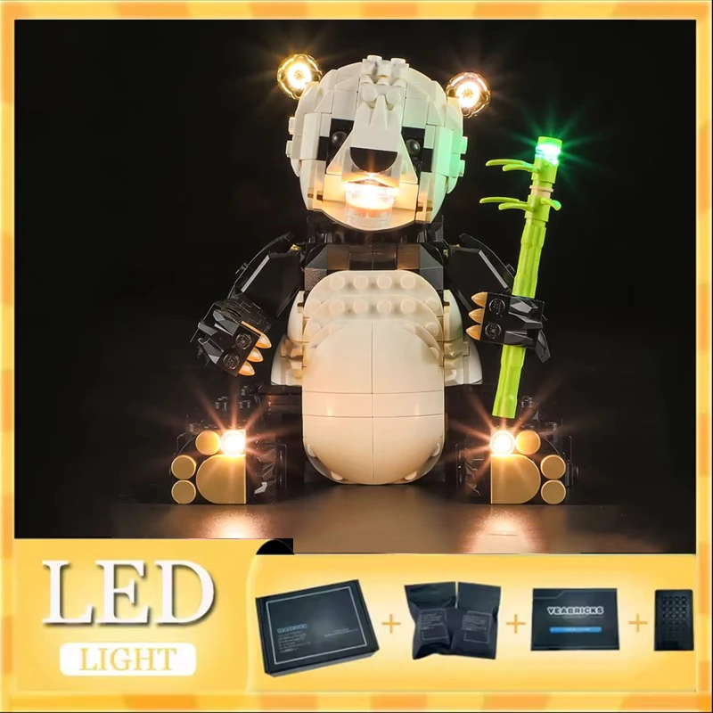 

DIY LED Light Kit For LEGO 31165 Panda (Only LED Light,Without Blocks Model)