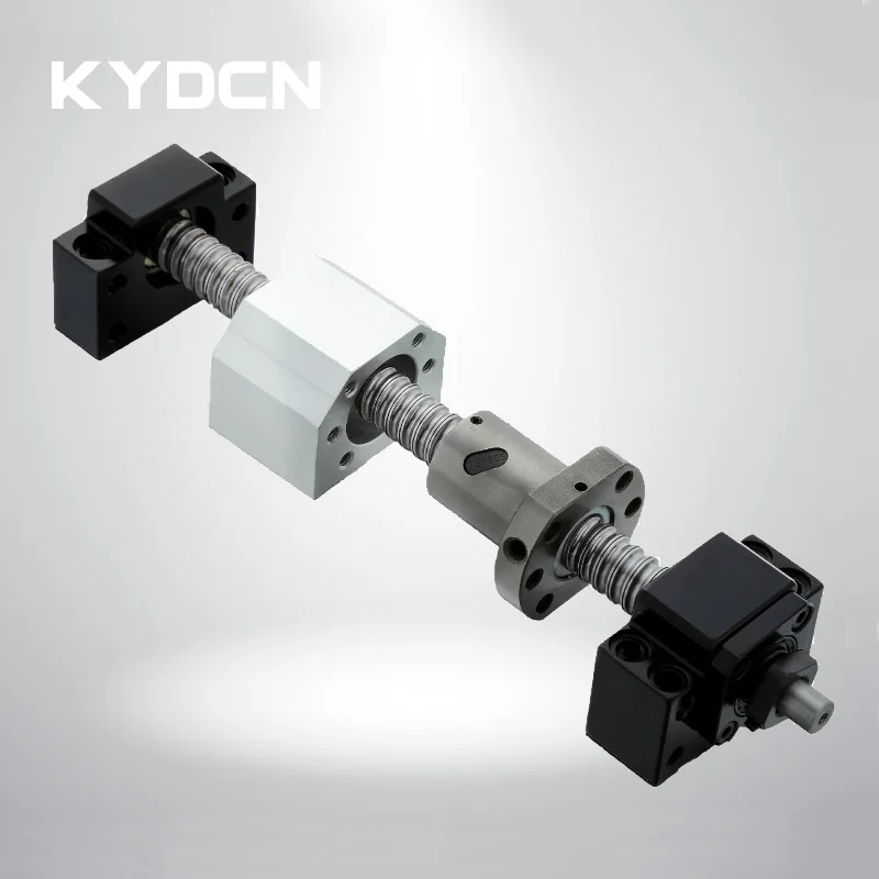 

20mm Roller Ball Screw Set SFU2004 SFU2005 SFU2010 SFS2020 150-950mm for Precision TBI Machine Tool Guide Module Elevator Access