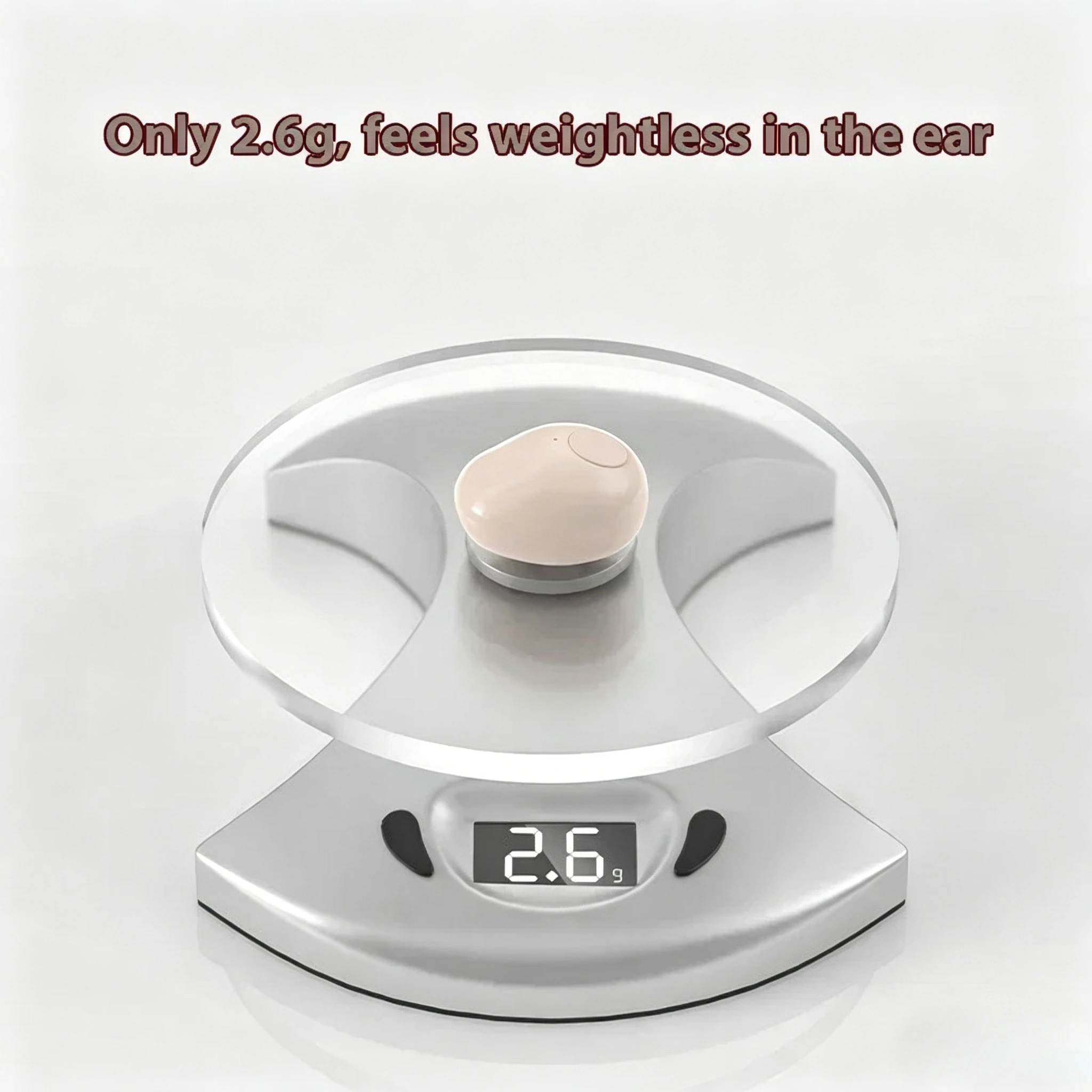 Mini Wireless Sleep Bluetooth Headphones Light Invisible Sleep Earbuds Long Lasting Battery Endurance Comfort Earphone for Sleep