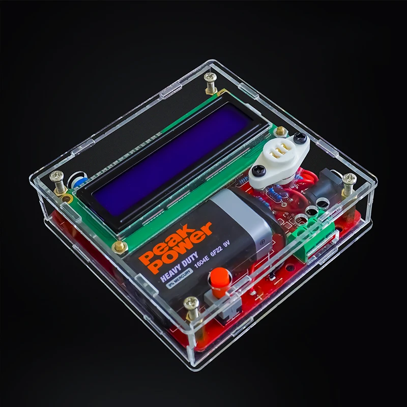 Transistor Tester Kit DIY M8 Transistor Tester Multimeter Resistance-measuring Capacitance Triode iESR Meter DIY Welding Parts