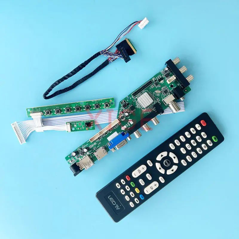 

Driver Controller Board Fit B133XTN01 M133NWN1 USB+DHMI+VGA+2AV 13.3" DVB Digital Signal Kit 40-Pin LVDS 1366*768 Laptop Display