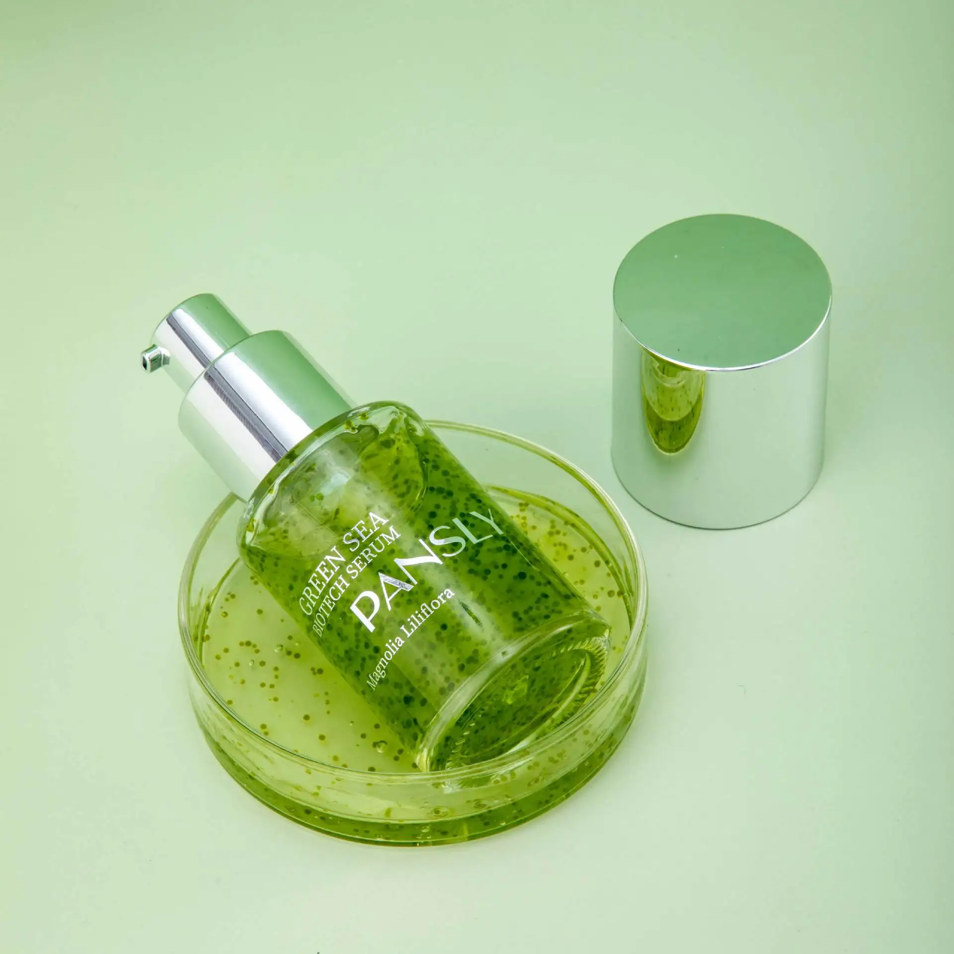 Green Sea Face Essence للعناية بالبشرة، يشد البشرة ويقلل الخطوط الدقيقة والتجاعيد، مناسب لجميع أنواع البشرة، 30 مل