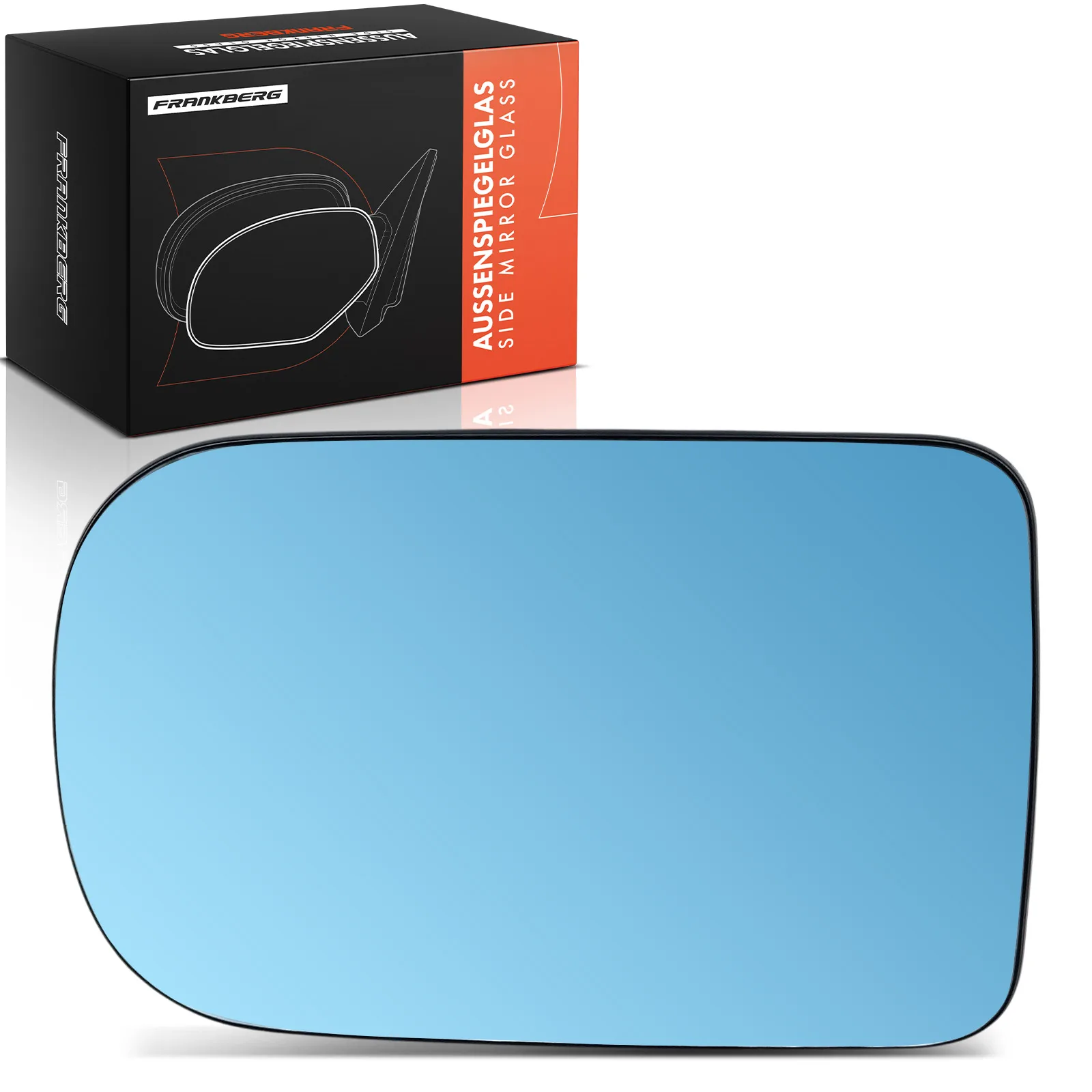 Frankberg 1x Spiegelglas Buitenspiegel Rechts voor BMW 5 Serie Touring E39 7ER E38 2.0L 2.2L 6.9L 51168165110
