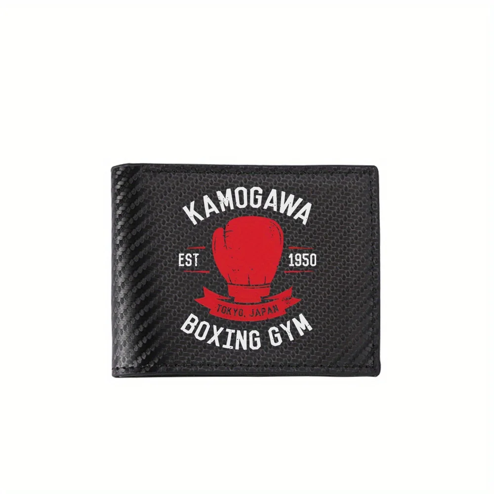 

Boxing glove logo,Tokyo,gym Men's Wallets Simple Business Modern Stylish Printing Design Gifts For Father Boyfriend Christmas Lo