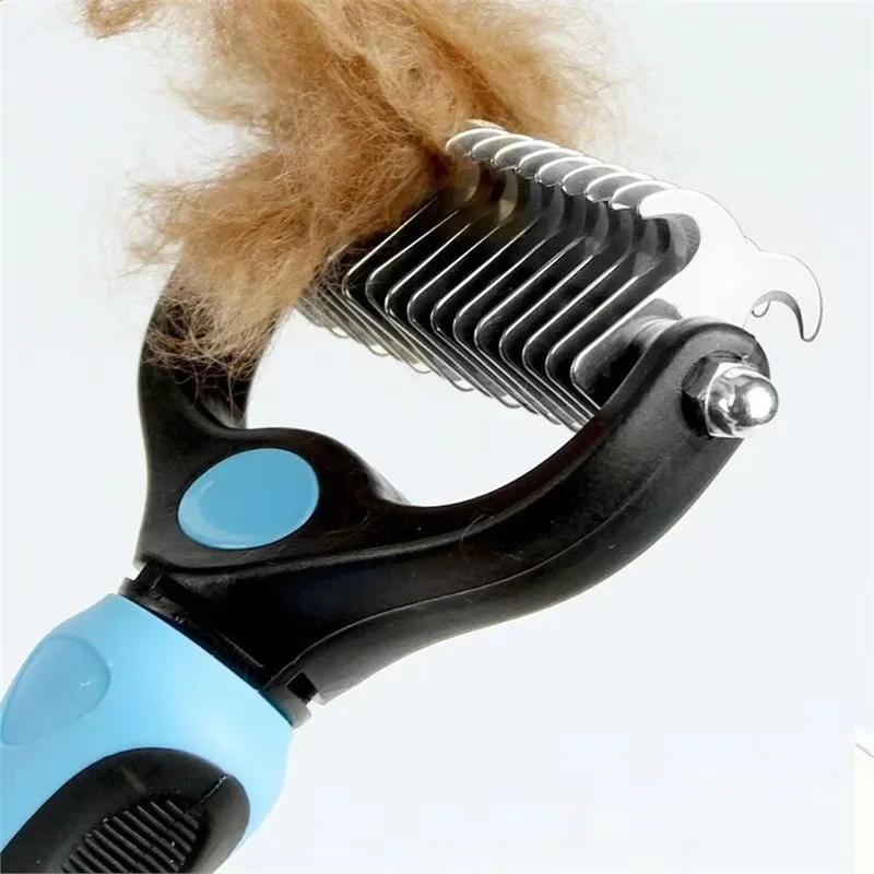 Pet Stripper Dog Accessories Dog Grooming Stripping Tools Kitten Combs Brushes Double Sided Brushes   hair remover