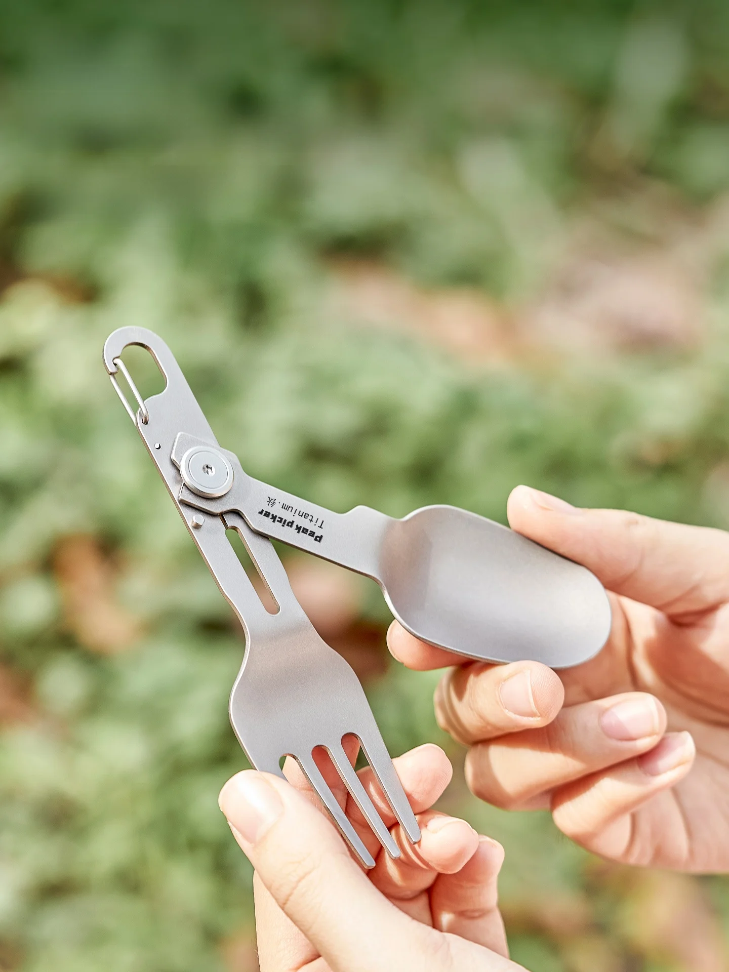 Portable Titanium Alloy Foldin - Camp Spork Set review and price