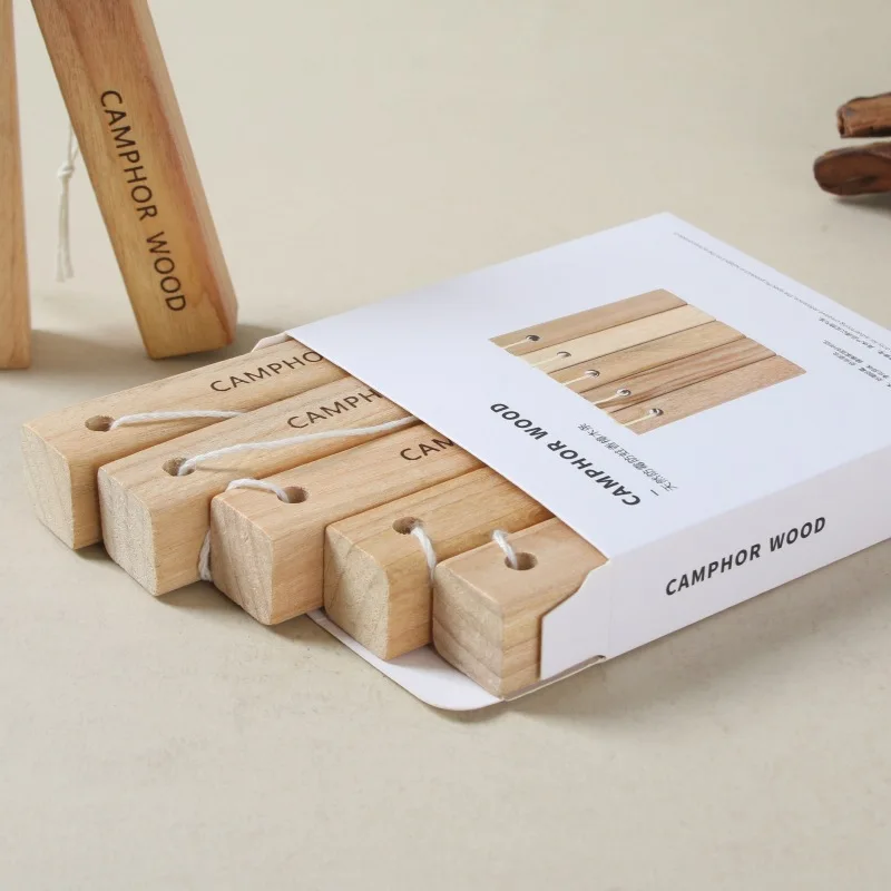Camphor wood strips, camphor wood strips, polished edges and corners, high-quality cashmere sweaters, insect and moth resistant
