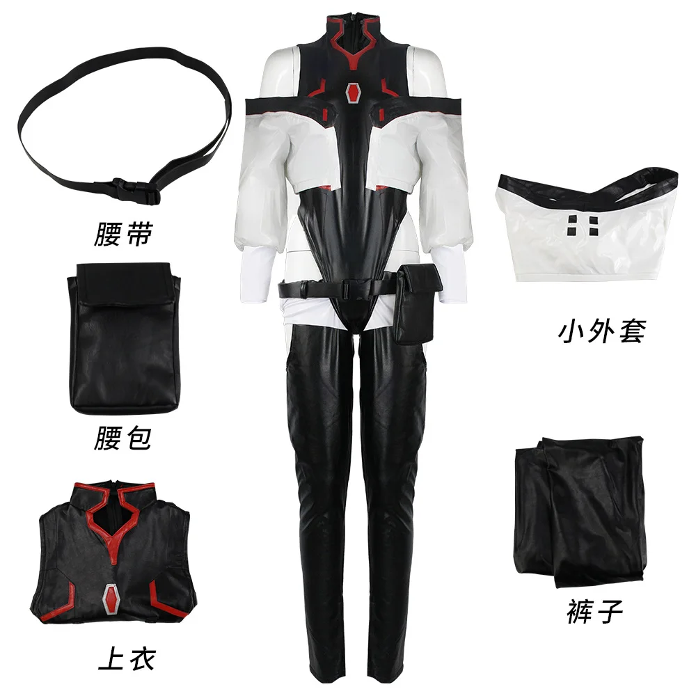 Косплей аниме киберпанк Edgerunners Люси костюм боди комбинезоны куртка парик полный костюм костюмы на Хэллоуин для женщин