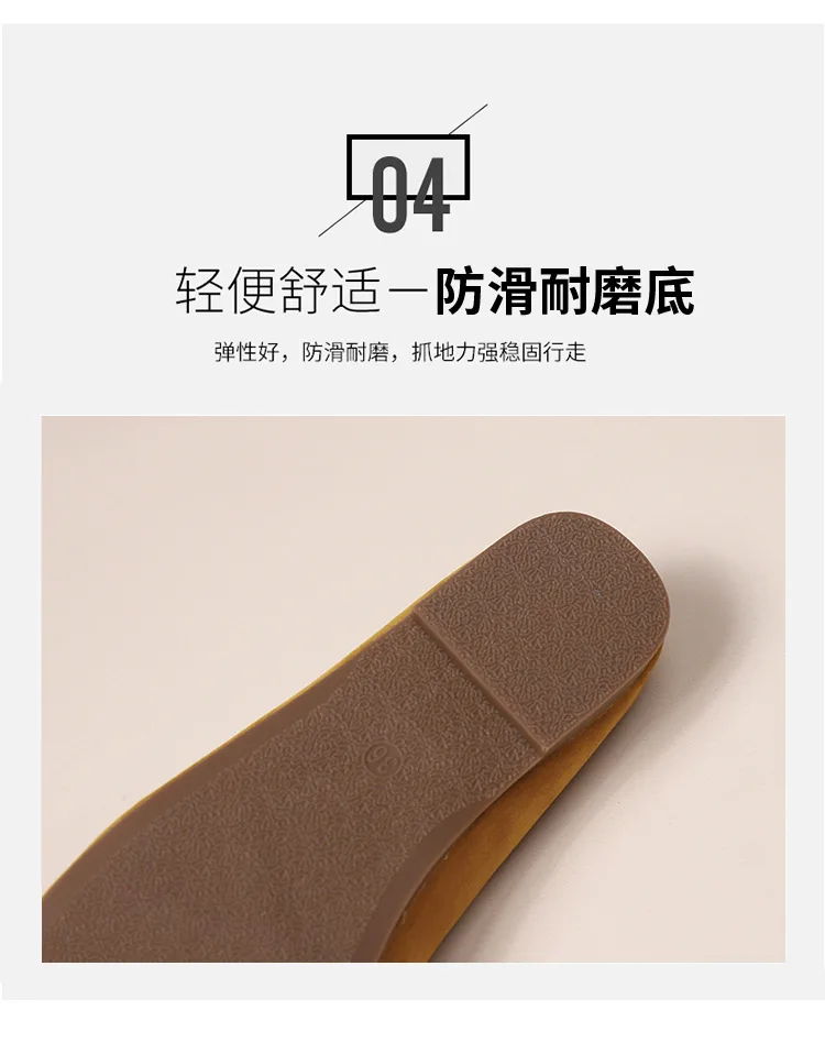 2024 New Fashion Versatile Spring and Autumn Women's Flat Shoes Pointed Toe Solid Color Flat Shoes Women's Comfortable Zapatos