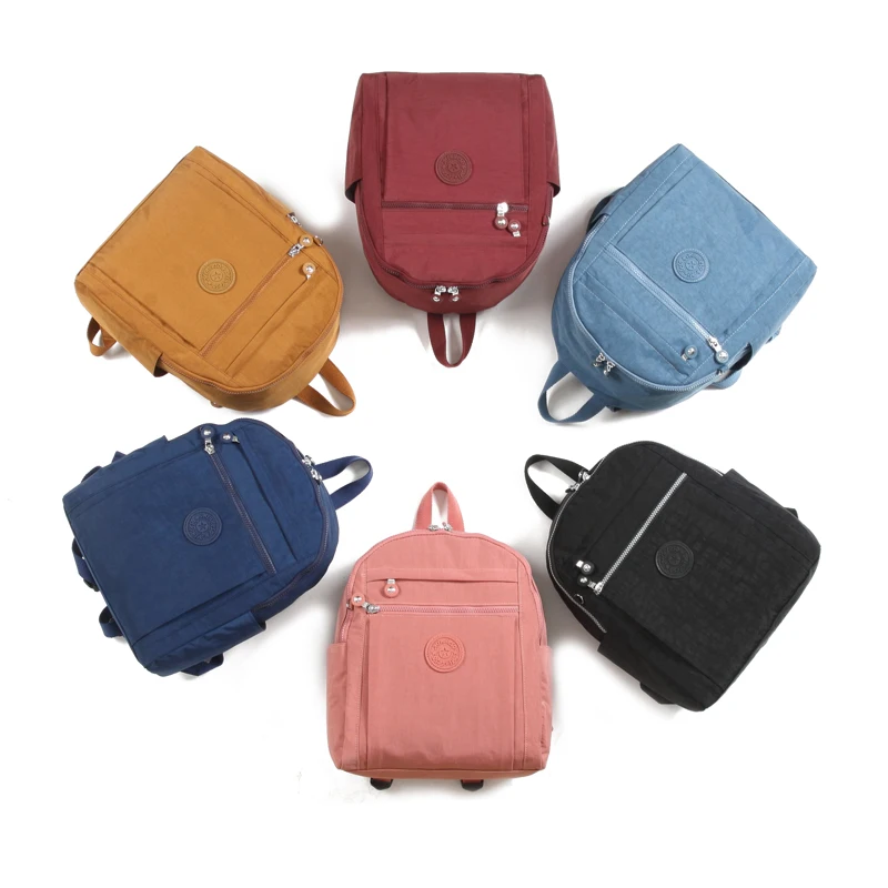 High quality 2023 teenage girls' women's backpack brand nylon backpack Mochila Femina women's travel bag backpack women's bag