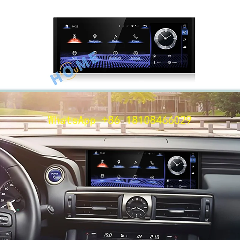 

Android 11 8+128G Car Radio GPS Navigation for Lexus IS 200 250 300 350 200t 300h 2013-2017 Multimedia Player CarPlay Autoradio