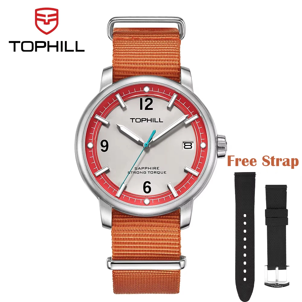 tophill-vintage-watch-for-men-quartz-movement-c3-luminous-sport-sapphire-glass-sandblasted-dial-50m-waterproof