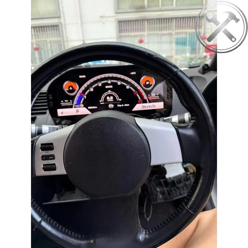 

12.3‑inch LINUX System Virtual Cockpit HD Speedometer Digital Instrument Cluster Panel Auto Parts for 350Z 370Z 2003-2009