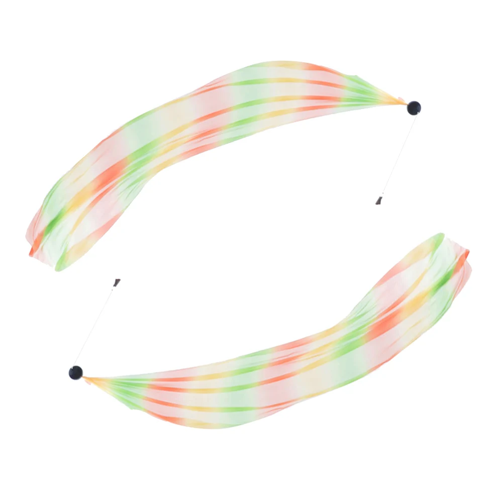 

Танцевальные представления Прибл. Шарф для танца живота 200*80 см, красочный шарф для танцев, регулируемая шариковая цепочка, улучшает визуальный эффект