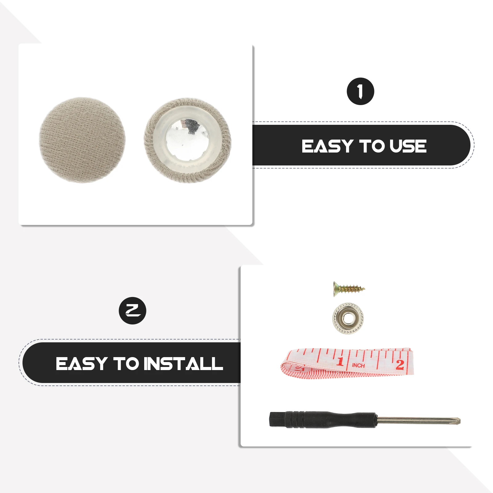 

20pcs Car Headliner Repair Kit Roof Fixing Buckles Car Ceiling Fabric Repair Durable Retainer Tools Easy Installation Sagging