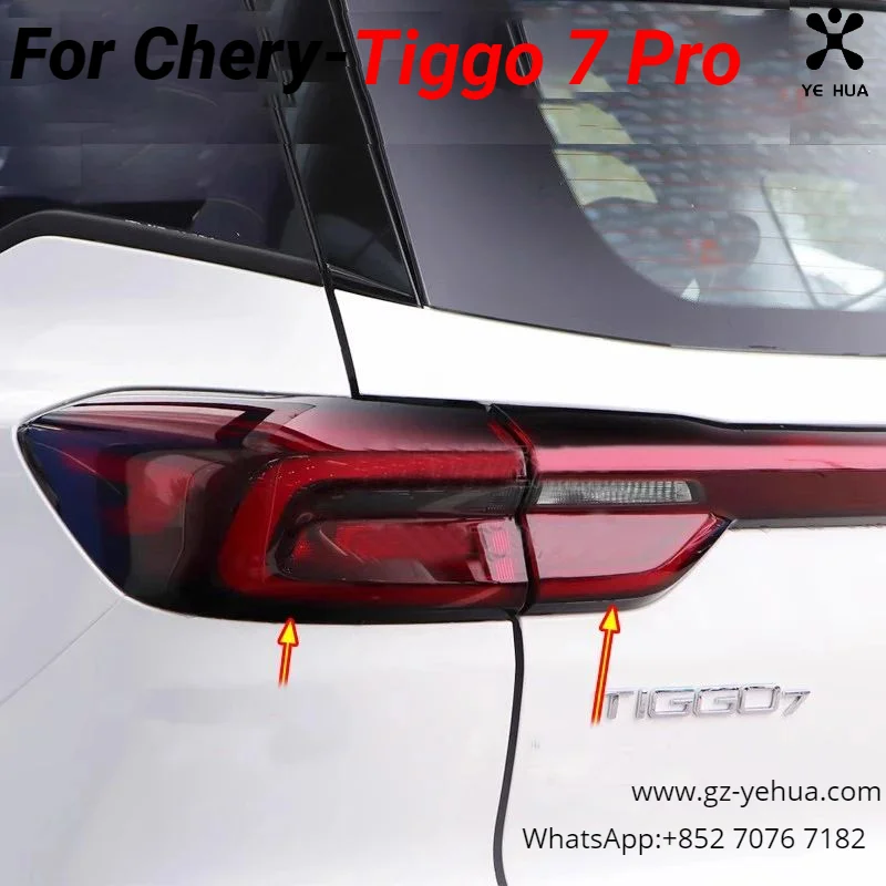 For  Chery Tiggo 7 Pro 2020 2021  Car rear tail light assembly  Car Accessories tail light cover  brake light  Automobiles Parts