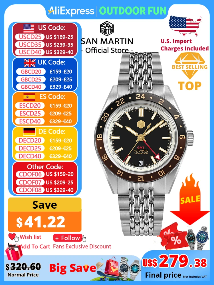 San Martin New 39.5…