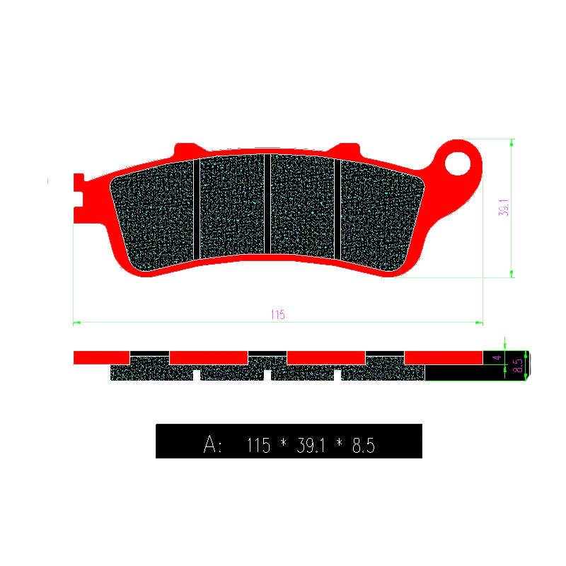 Motorcycle Front and Rear Brake Pads for HONDA VFR800 Interceptor CBR1100 XX CBR1100XX Blackbird ST1100 ST1300 GL1800 Goldwing