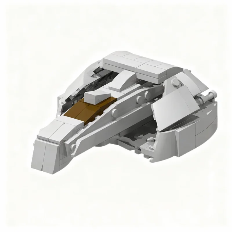 247 Piezas MOC, Modelo Espacial de Buque Mercante Clase Apollo, Bloques de Construcción, Juguete de Construcción, Regalos de Navidad, Idea Creativa DIY, Educación