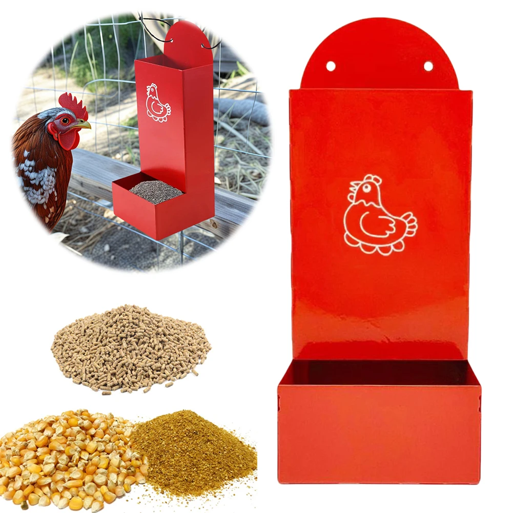

Подвесная кормушка для кур, прецизионное питание, кормушка для курицы, широкий рот, автоматическая кормушка для курицы, аксессуары для курятника